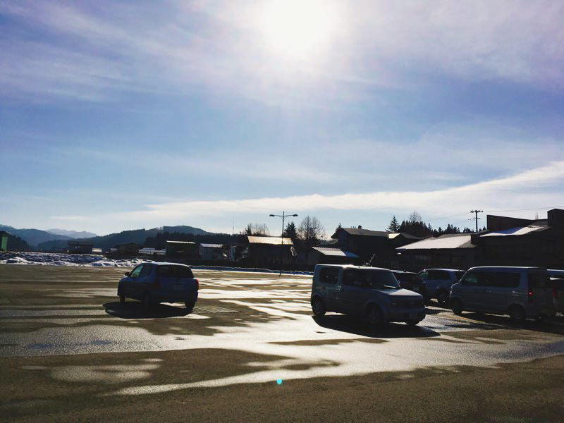 道の駅かみこあに駐車場