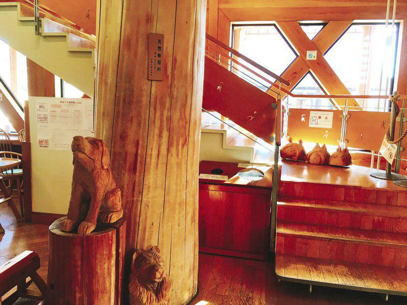 道の駅かみこあに秋田杉の館