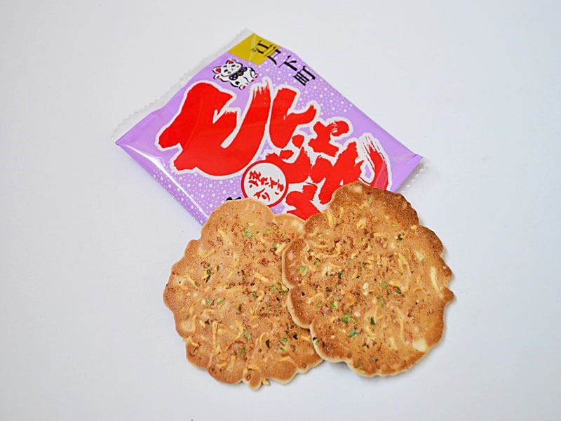 江戸下町もんじゃ焼きせんべい中身