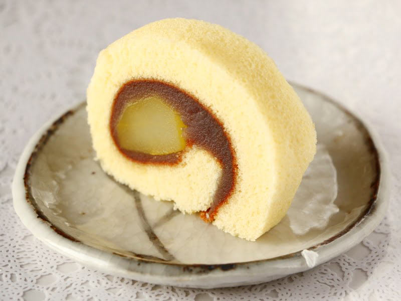 ハタダ御栗タルト中身の写真