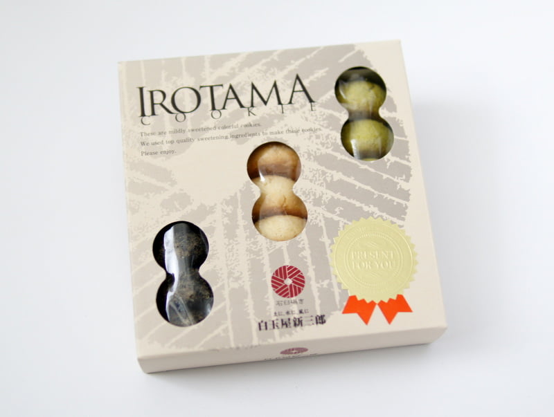 IROTAMAクッキー 3本セット 外装