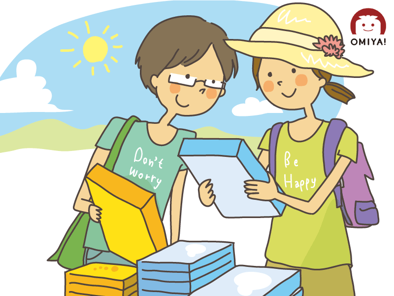 夏休みのお土産選び