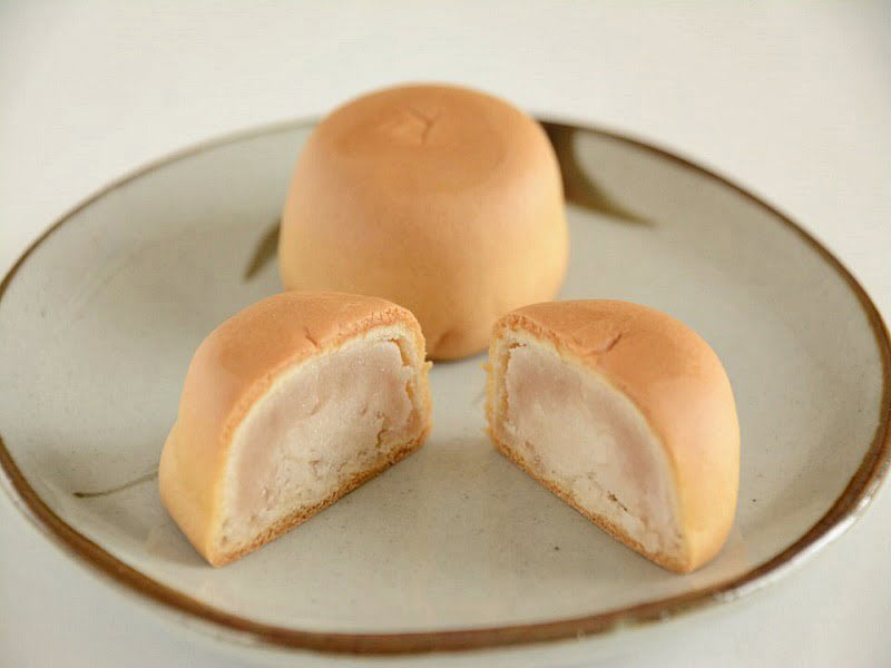 とんど饅頭中身写真