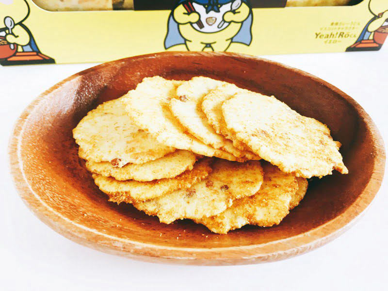 豊橋カレーうどんせんべい中身