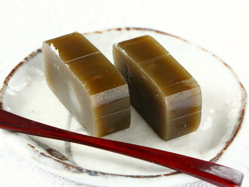 薄墨羊羹中身の写真