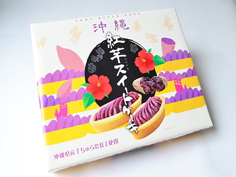 沖縄紅芋スイートケーキ外装