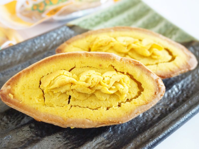金栄堂 パンプキンタルト中身