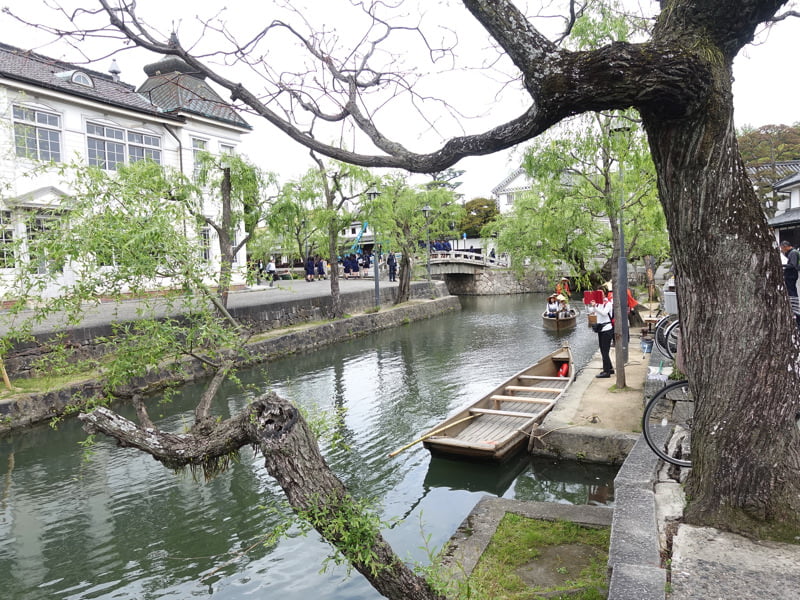 倉敷美観地区の景色