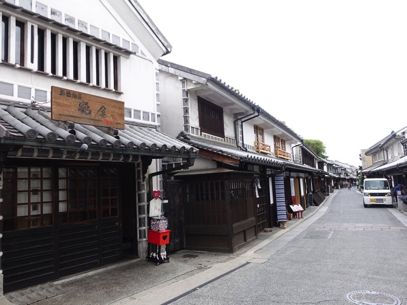 倉敷美観地区の景色