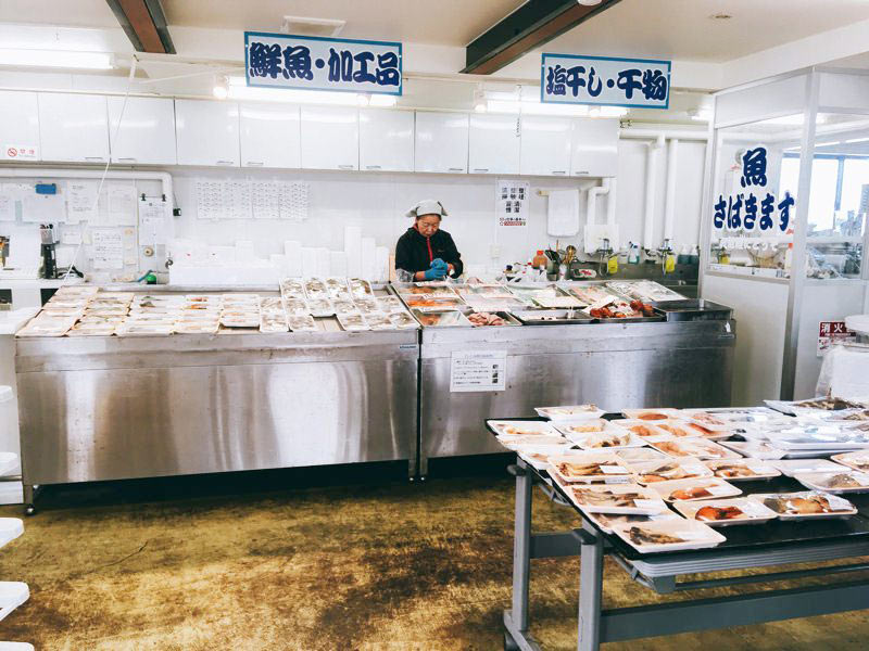 道の駅ひろさき海産物直売所2