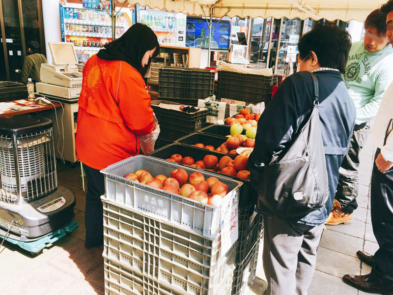 道の駅ひろさきりんご直売