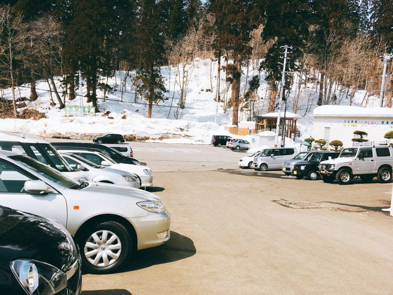 道の駅やたて峠駐車場