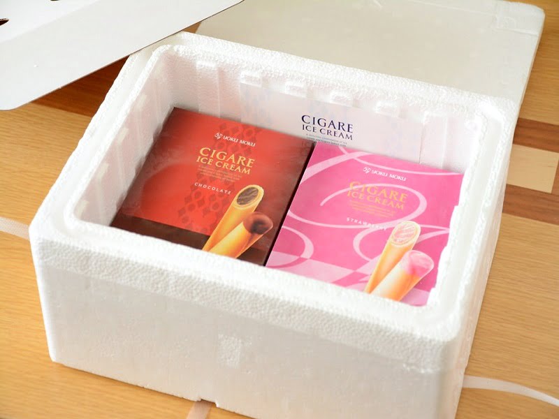 シガールアイスクリーム開封写真