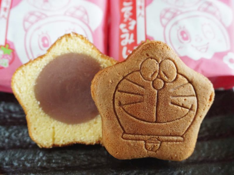 どこでもみじ 苺味中身