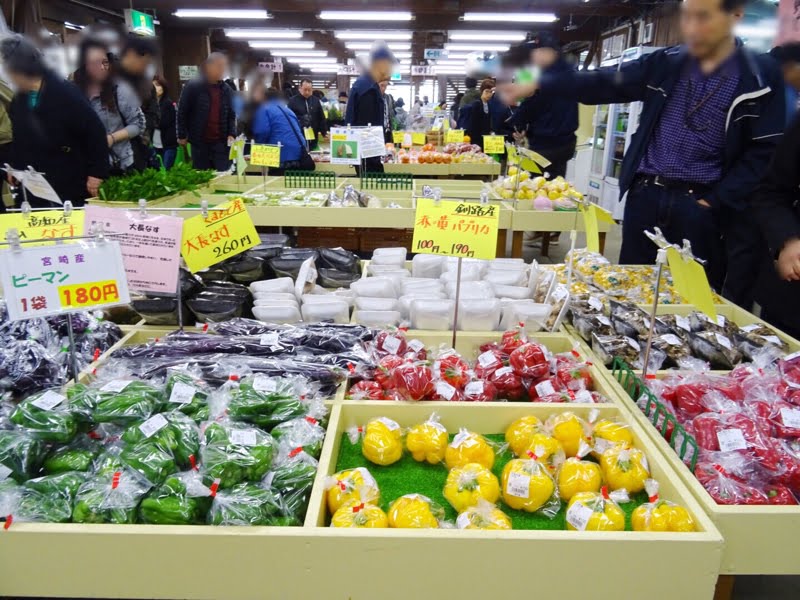 花ロードえにわの直売所