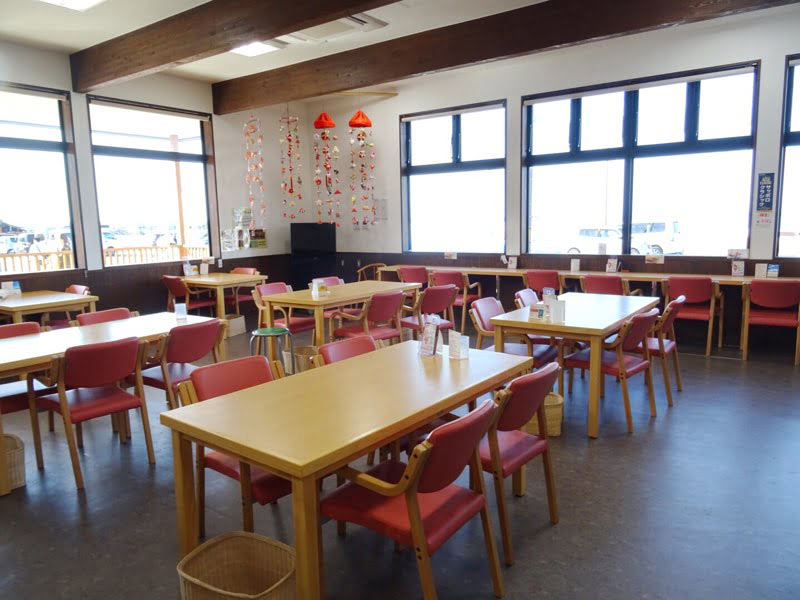 道の駅「しかべ間歇泉公園」の食堂