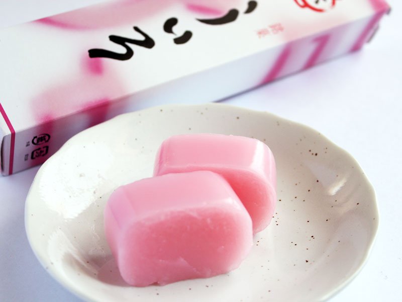 大須ういろ 桜 中身の写真