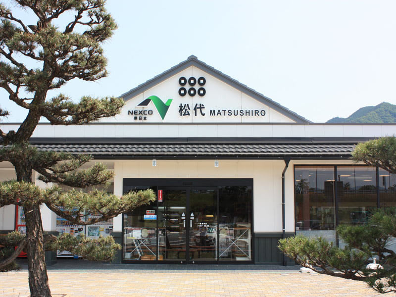 松代PA　外観
