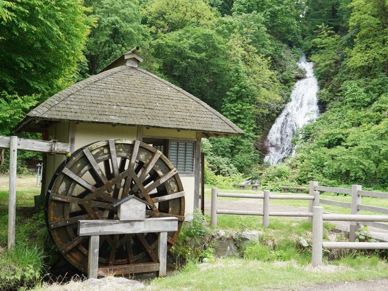 道の駅こさか水車