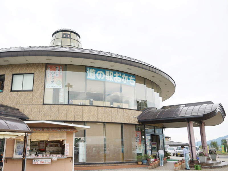 道の駅おがち外観