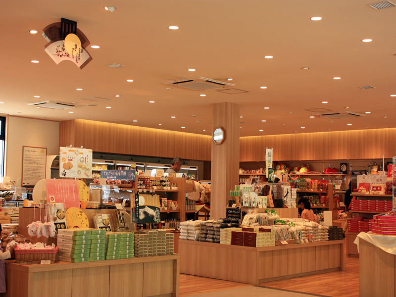 姨捨SA　お土産売り場