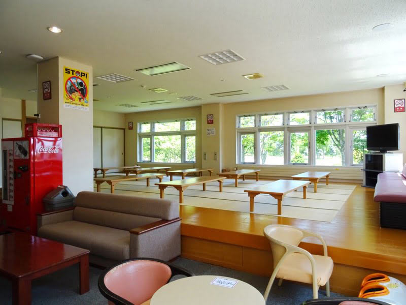 道の駅しんしのつの温泉休憩室