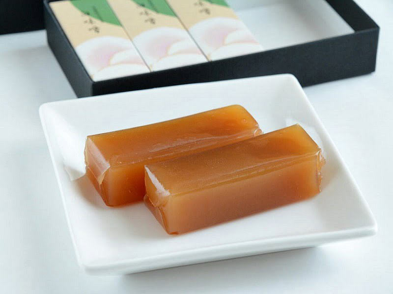 小形羊羹 白味噌 中身写真