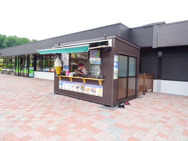 岩見沢SAのテイクアウトコーナー