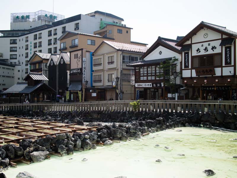 草津温泉 湯畑お土産屋