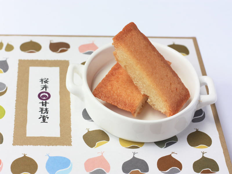 マロンフィナンシェ　中身の写真