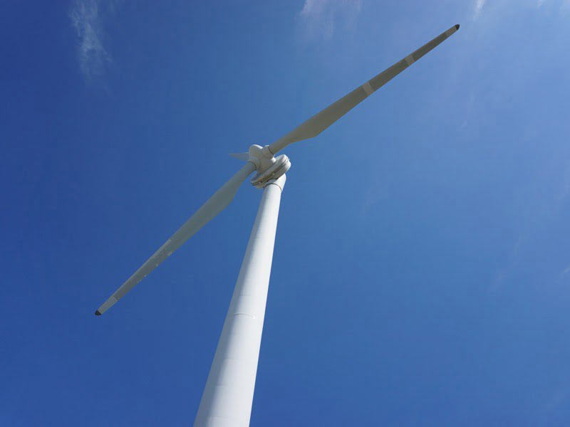 道の駅岩城風車