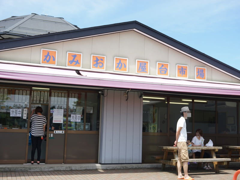道の駅かみおか軽食