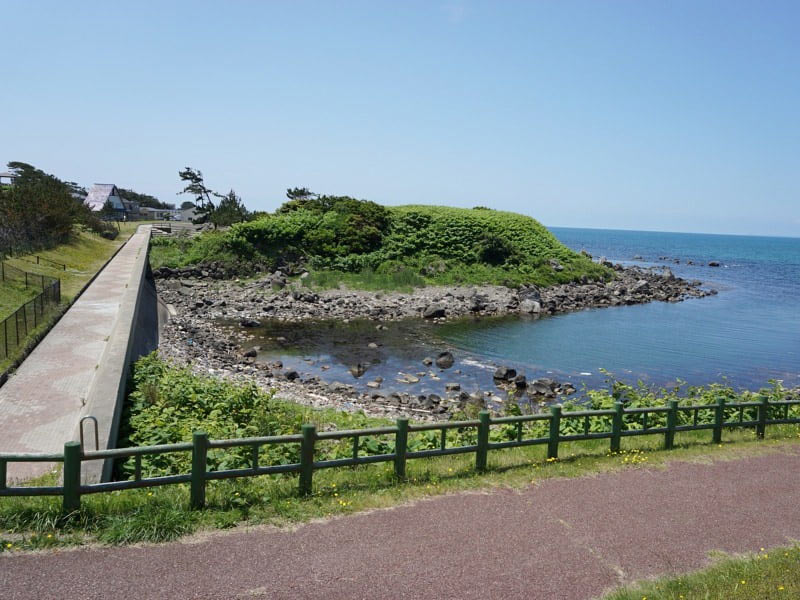 道の駅象潟遊歩道
