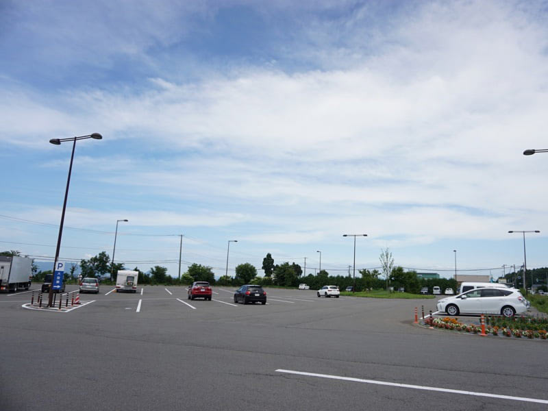 道の駅せんなん駐車場