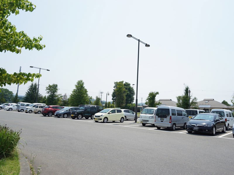 道の駅とうわ駐車場