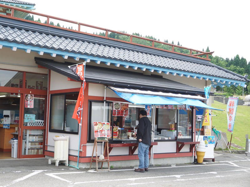 道の駅とざわ軽食