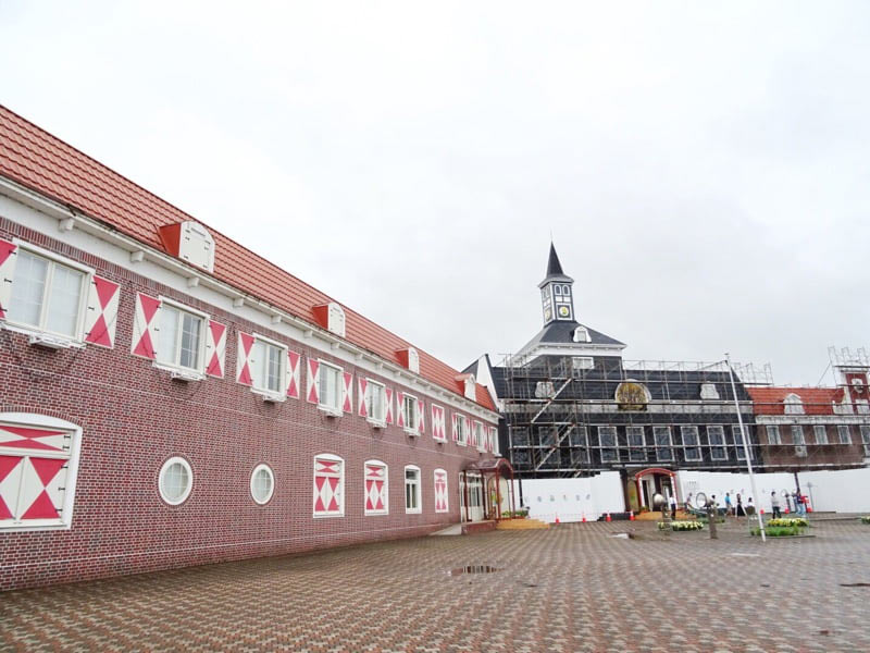 道の駅「北竜」の建物の外観