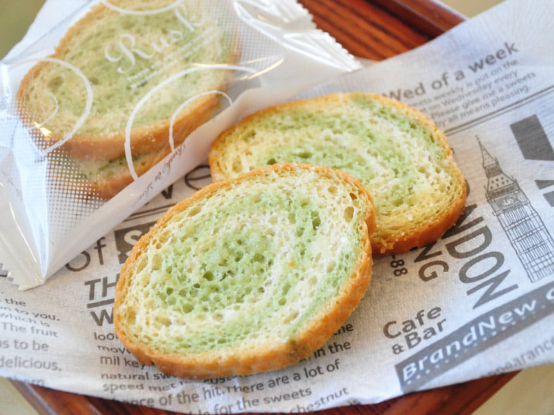 オリーブラスク 開封した写真