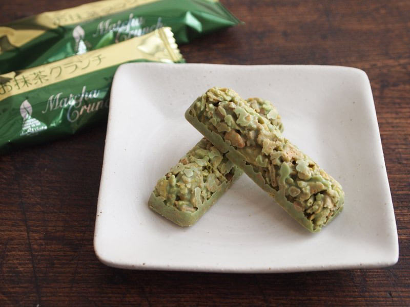 お抹茶クランチ_中身の写真