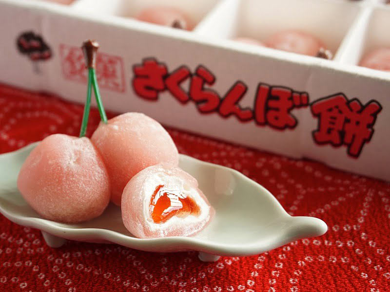 さくらんぼ餅中身