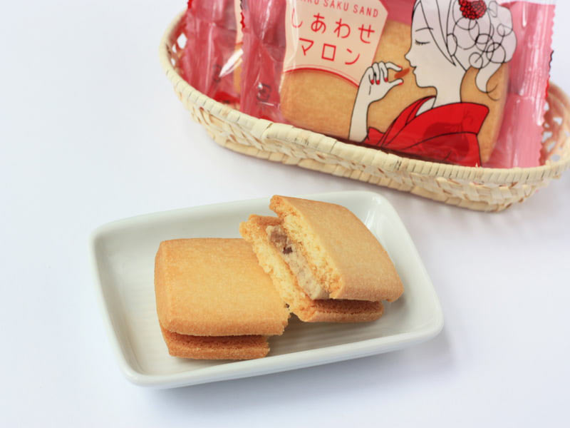 しあわせマロン 中身の写真