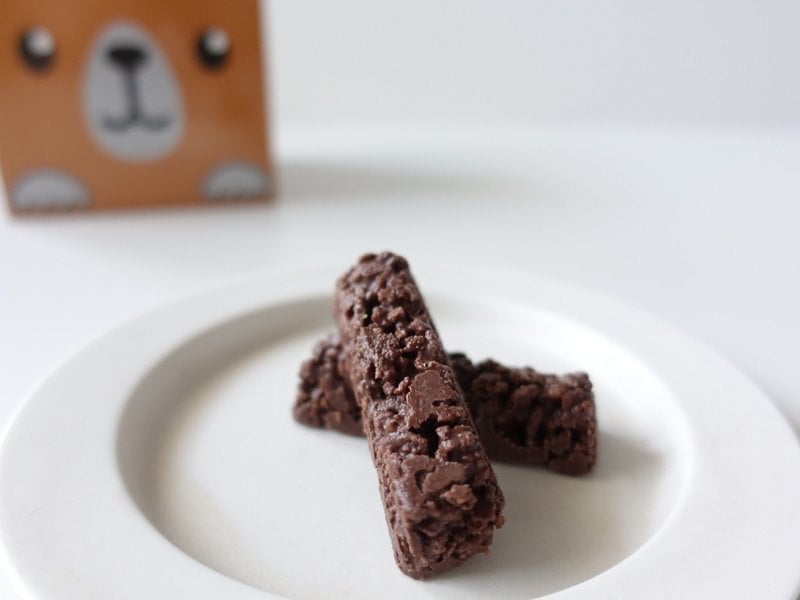 神戸どうぶつ王国チョコクランチミルク中身