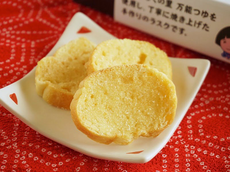 味どうらくの里ラスク中身