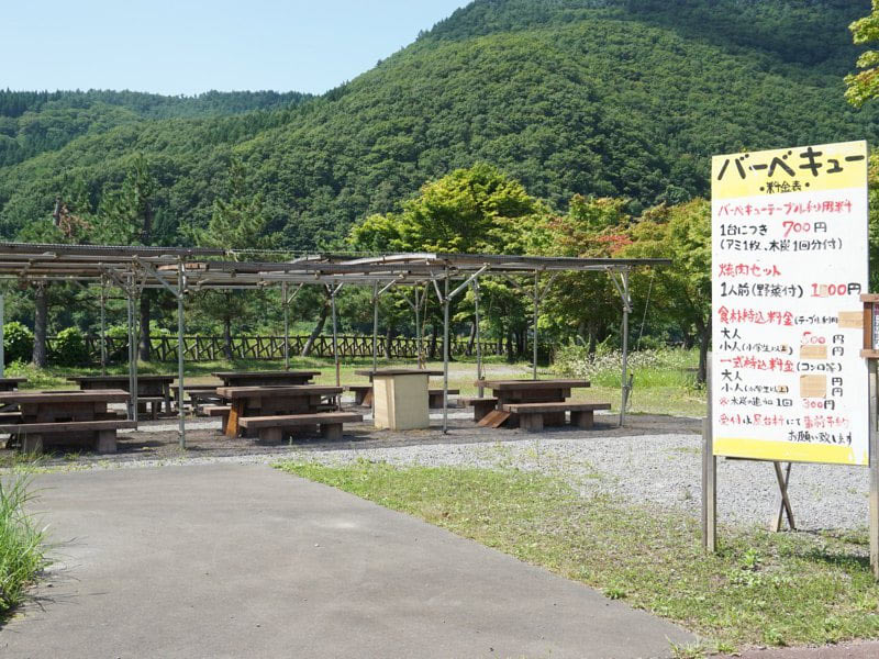 道の駅虹の湖バーベキュー