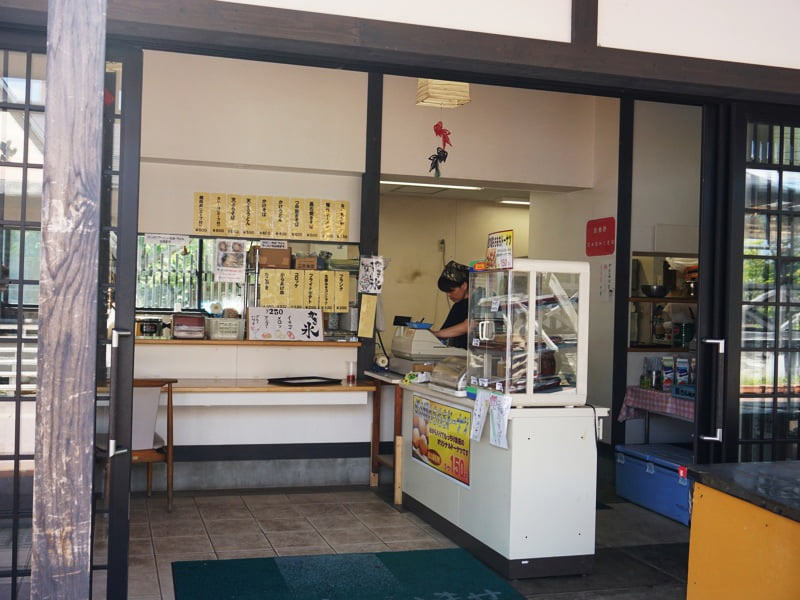 道の駅虹の湖レストラン