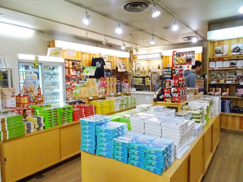 仙台フェリーターミナルの売店