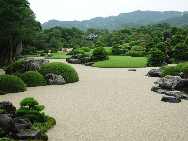 足立美術館の庭園