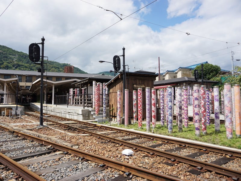 嵐山駅キモノフォレスト2