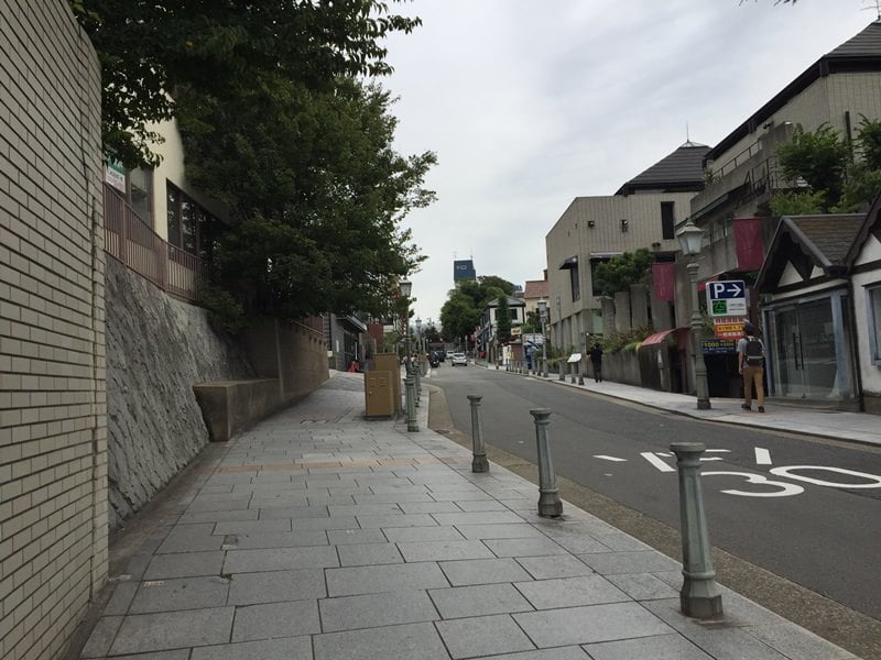 北野異人館街道路