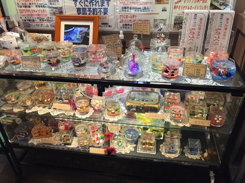 北野工房のまちキャンドル作り